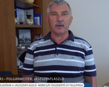 Hamarosan befejeződik a Jászszentlászló- Móricgát összekötőút felújítása