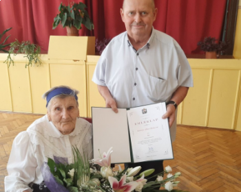 Piroska nénit 90. születésnapja