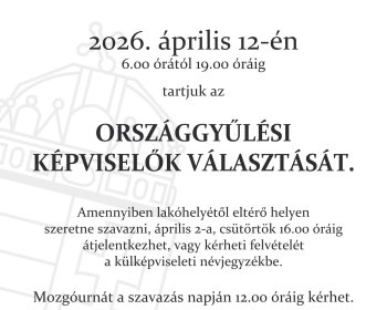 Országgyűlési képviselők választása