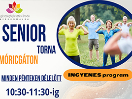 Senior torna Móricgáton